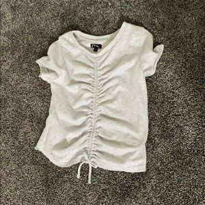 A gray top Target kids